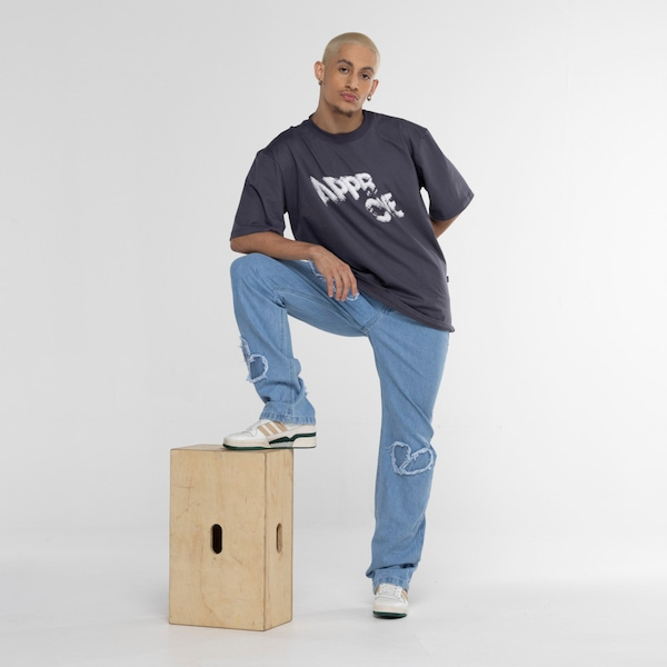 Calça Jeanswear Approve Heart Azul