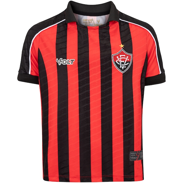 Camisa do Vitória-BA I 25 Torcedor Volt Juvenil Camisa do Vitória-BA I 25 Torcedor Volt Juvenil