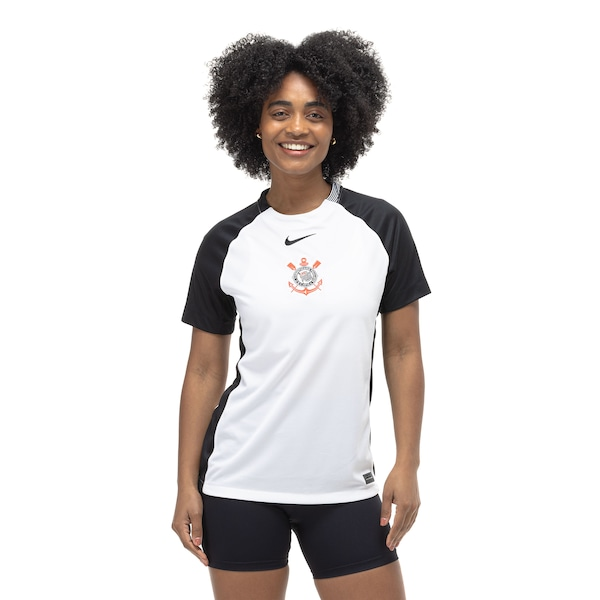 Camisa do Corinthians I 25 Torcedora Nike Feminina Camisa do Corinthians I 25 Torcedora Nike Feminina