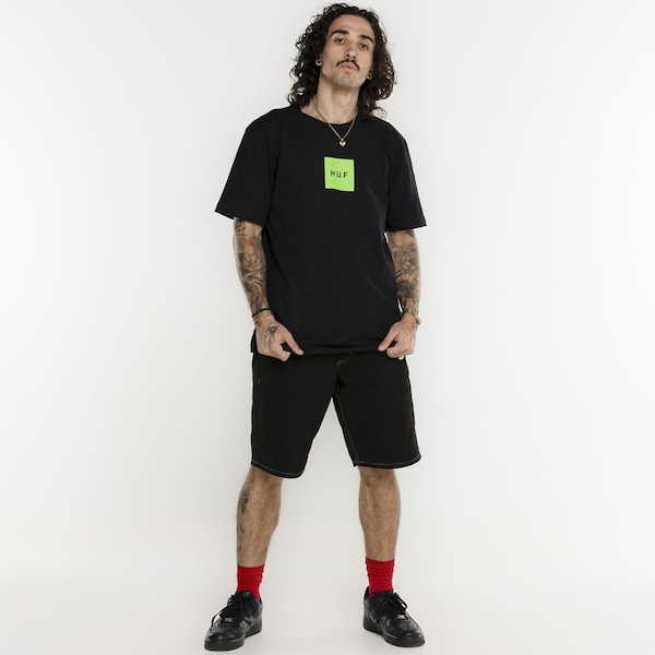Camiseta HUF Manga Curta Set Box SS Camiseta HUF Manga Curta Set Box SS