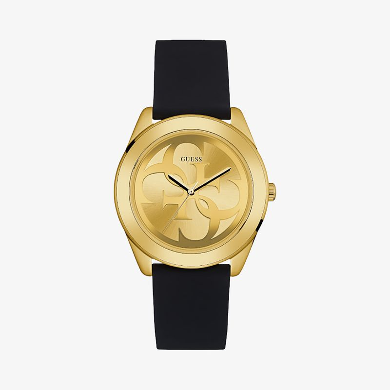 Relógio Guess Feminino em Silicone Preto Relógio Guess Feminino em Silicone Preto