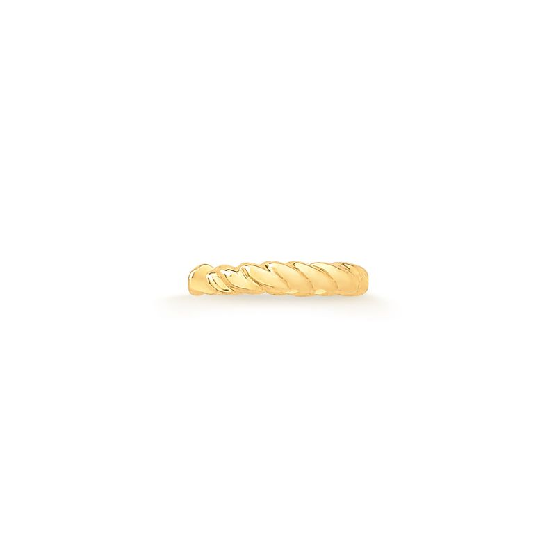 Piercing Torcido em Prata 925 com Banho de Ouro Amarelo 18k Piercing Torcido em Prata 925 com Banho de Ouro Amarelo 18k