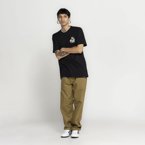 Camiseta Huf Manga Curta Dirty Pool Camiseta Huf Manga Curta Dirty Pool