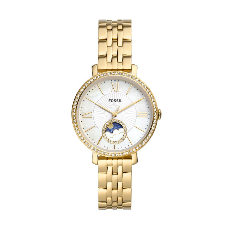 Relógio Fossil Feminino em Aço Dourado Relógio Fossil Feminino em Aço Dourado