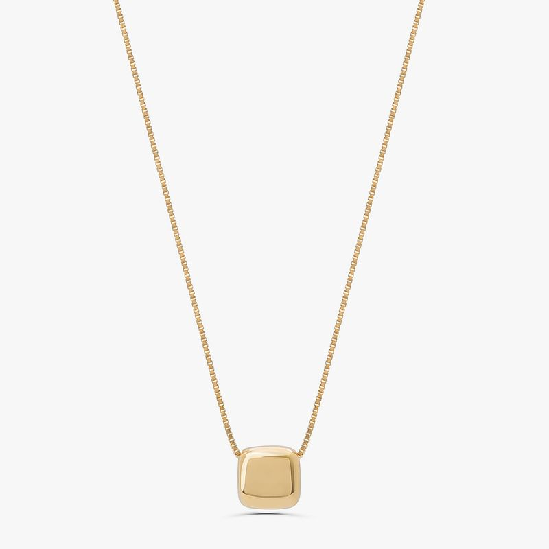 Pingente Liso em Ouro Amarelo 18k Pingente Liso em Ouro Amarelo 18k