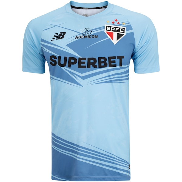 Camisa do São Paulo 25 Goleiro New Balance Masculina Camisa do São Paulo 25 Goleiro New Balance Masculina