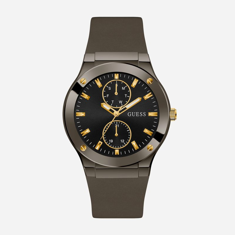 Relógio Guess Masculino em Silicone Preto Relógio Guess Masculino em Silicone Preto