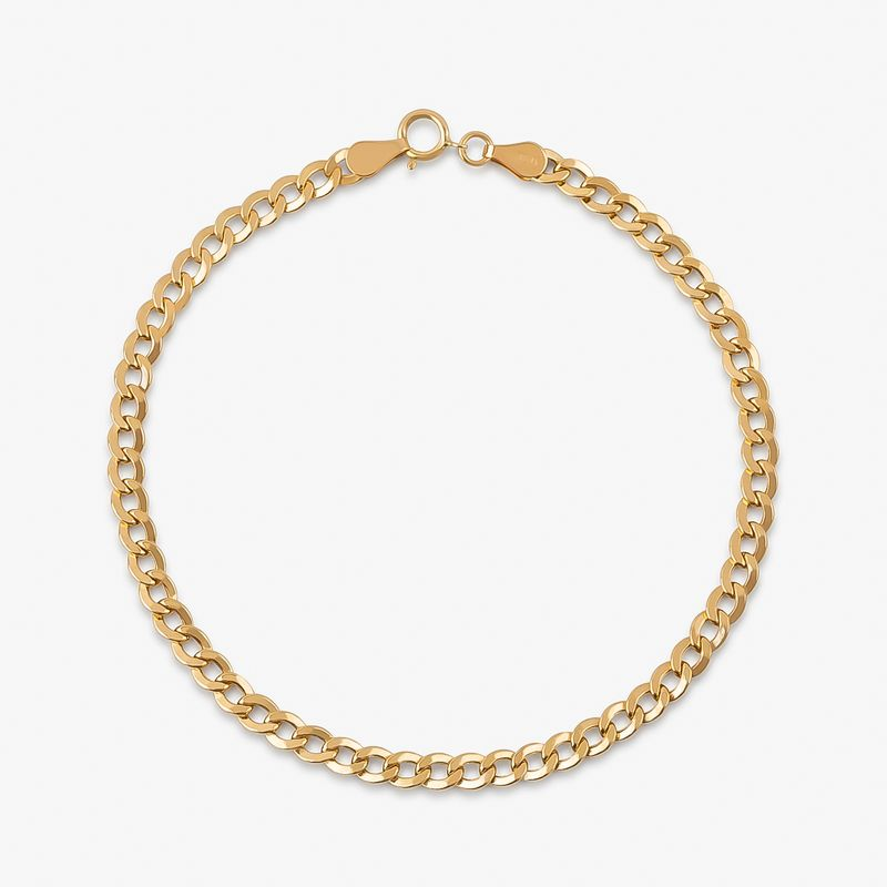 Pulseira em Ouro Amarelo 18k - 21cm Pulseira em Ouro Amarelo 18k - 21cm