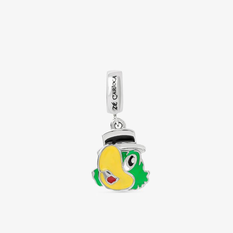 Charm Zé Carioca em Prata 925 Charm Zé Carioca em Prata 925
