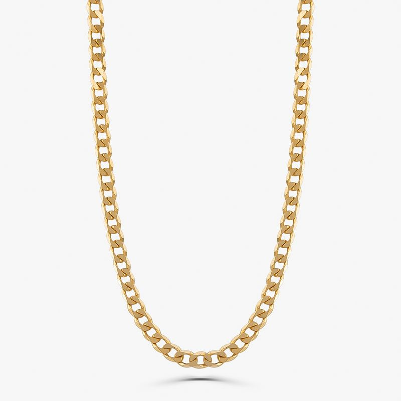 Colar Elos em Prata 925 com Banho de Ouro Amarelo 18k Colar Elos em Prata 925 com Banho de Ouro Amarelo 18k