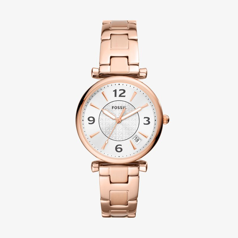 Relógio Fossil em Aço Rosé ES5158/1JN Relógio Fossil em Aço Rosé ES5158/1JN