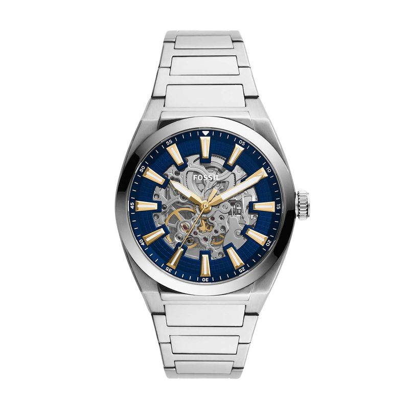 Relógio Fossil Masculino Automático em Aço ME3220/1KN Relógio Fossil Masculino Automático em Aço ME3220/1KN