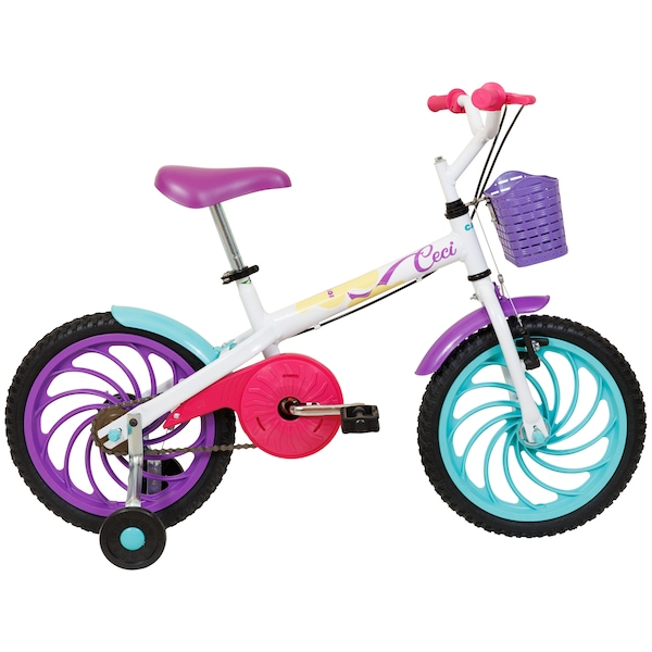 Bicicleta Caloi Ceci Aro 16 Infantil Feminina Bicicleta Caloi Ceci Aro 16 Infantil Feminina
