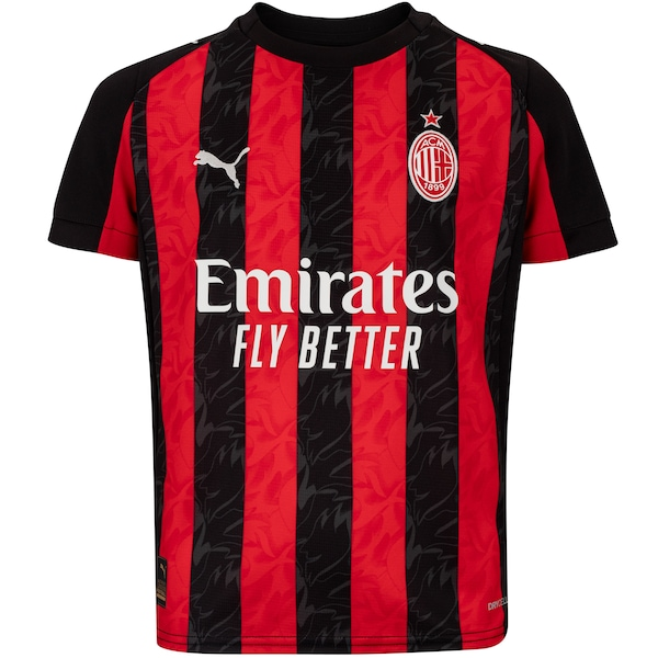 Camisa do Milan I 25 Torcedor Puma Infantil Camisa do Milan I 25 Torcedor Puma Infantil