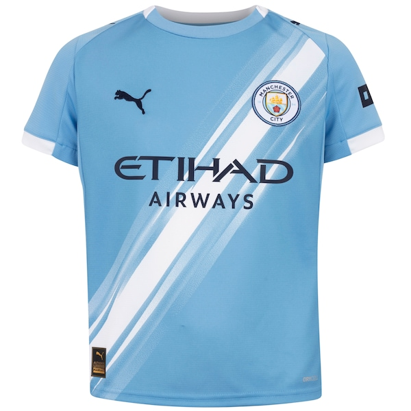 Camisa do Manchester City I 25 Puma Torcedor Infantil Camisa do Manchester City I 25 Puma Torcedor Infantil