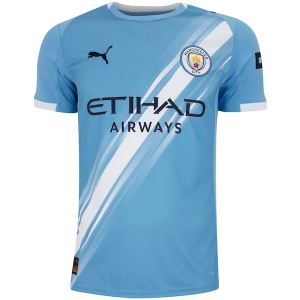 Camisa do Manchester City I 25 Puma Torcedor Masculina Camisa do Manchester City I 25 Puma Torcedor Masculina