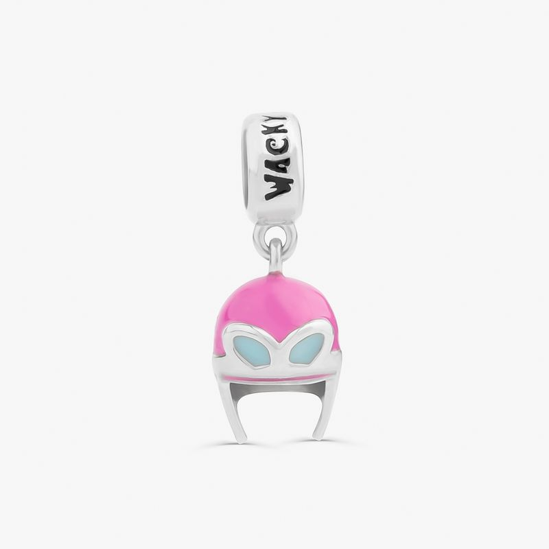 Charm Capacete Penélope Corrida Maluca em Prata 925 Charm Capacete Penélope Corrida Maluca em Prata 925