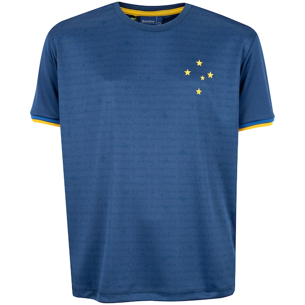 Camiseta do Cruzeiro Artilheiro Braziline Juvenil Camiseta do Cruzeiro Artilheiro Braziline Juvenil
