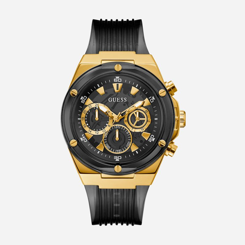 Relógio Guess Masculino com Pulseira de Silicone GW0425G1 Relógio Guess Masculino com Pulseira de Silicone GW0425G1