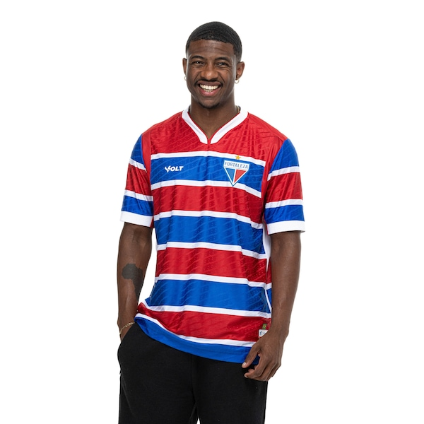 Camisa do Fortaleza I 25 Torcedor Volt Masculina Camisa do Fortaleza I 25 Torcedor Volt Masculina