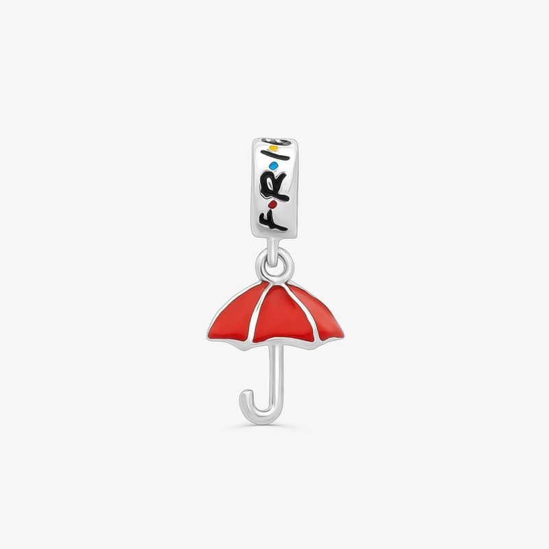 Charm Guarda-Chuva Friends em Prata 925 Charm Guarda-Chuva Friends em Prata 925