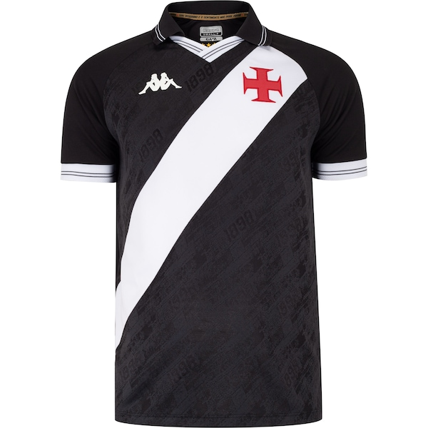 Camisa do Vasco da Gama I 25/26 Torcedor Kappa Masculina Camisa do Vasco da Gama I 25/26 Torcedor Kappa Masculina