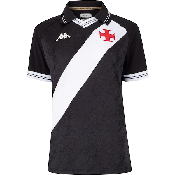 Camisa do Vasco da Gama I 25/26 Torcedor Kappa Feminina Camisa do Vasco da Gama I 25/26 Torcedor Kappa Feminina