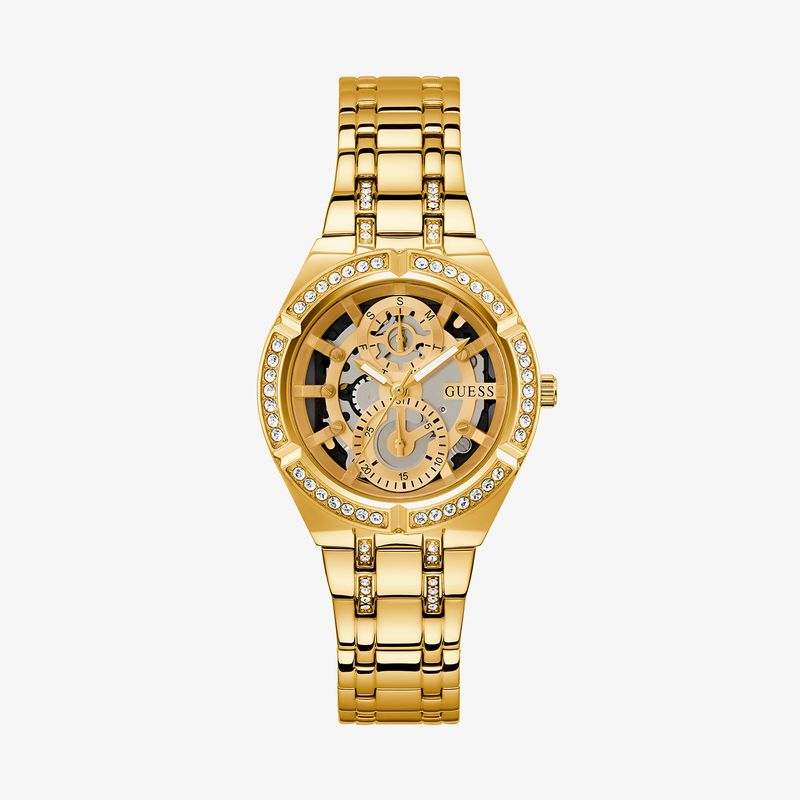 Relógio Guess Feminino em Aço Dourado GW0604L2 Relógio Guess Feminino em Aço Dourado GW0604L2