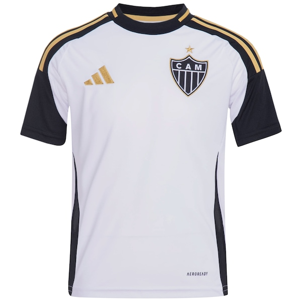 Camisa do Atlético-MG II 25 Torcedor adidas Juvenil Camisa do Atlético-MG II 25 Torcedor adidas Juvenil
