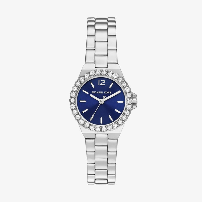 Relógio Michael Kors Lennox Feminino em Aço Prateado com Cristais MK7397 Relógio Michael Kors Lennox Feminino em Aço Prateado com Cristais MK7397