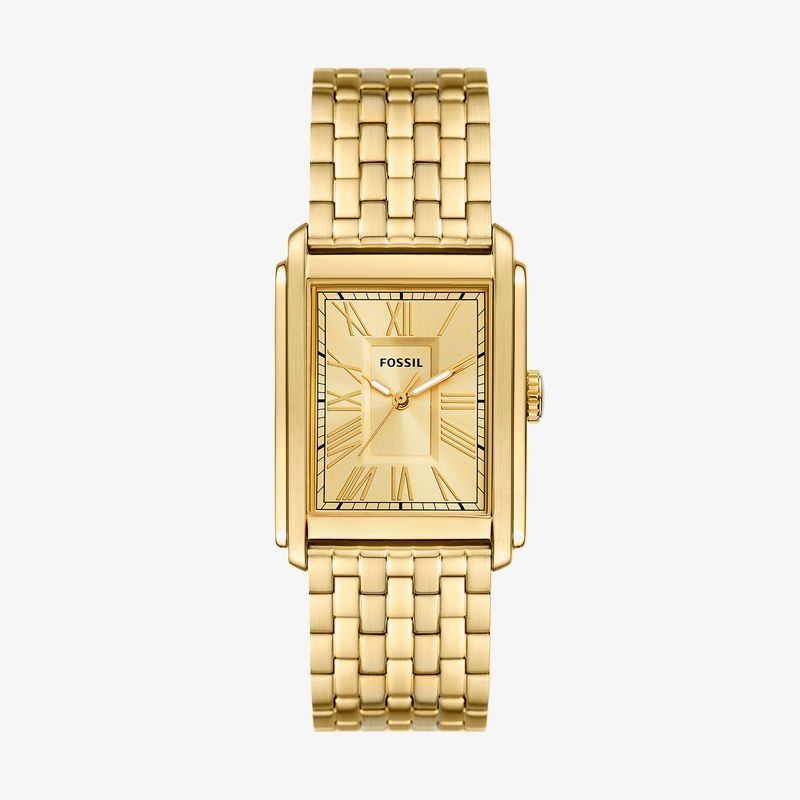 Relógio Fossil Masculino em Aço Dourado FS6009 Relógio Fossil Masculino em Aço Dourado FS6009