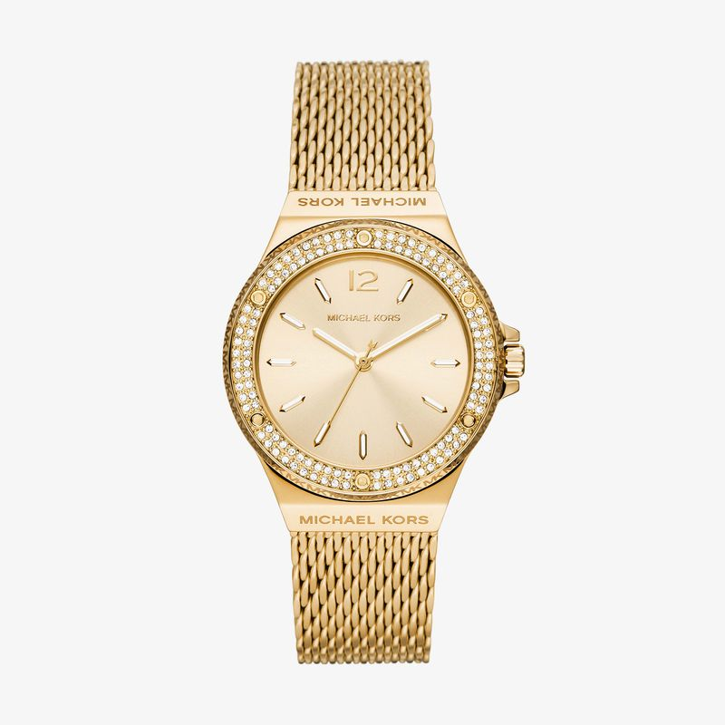 Relógio Michael Kors Runway Feminino em Aço Dourado MK7335/1DN Relógio Michael Kors Runway Feminino em Aço Dourado MK7335/1DN