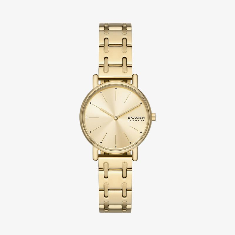 Relógio Skagen Feminino em Aço Dourado SKW3124B1 Relógio Skagen Feminino em Aço Dourado SKW3124B1