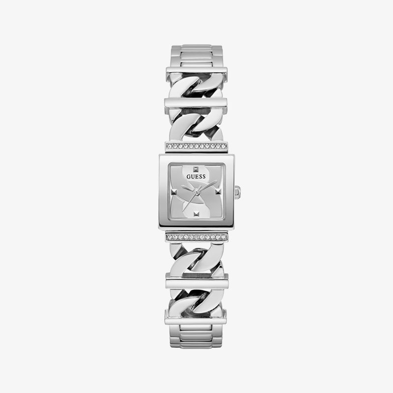 Relógio Guess Feminino em Aço com Brilhos GW0603L1 Relógio Guess Feminino em Aço com Brilhos GW0603L1