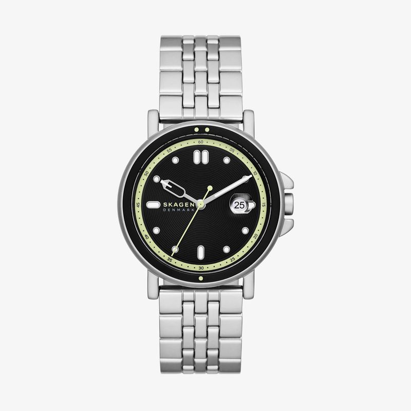 Relógio Skagen Signatur Sport Masculino em Aço Prateado SKW6919B1 Relógio Skagen Signatur Sport Masculino em Aço Prateado SKW6919B1