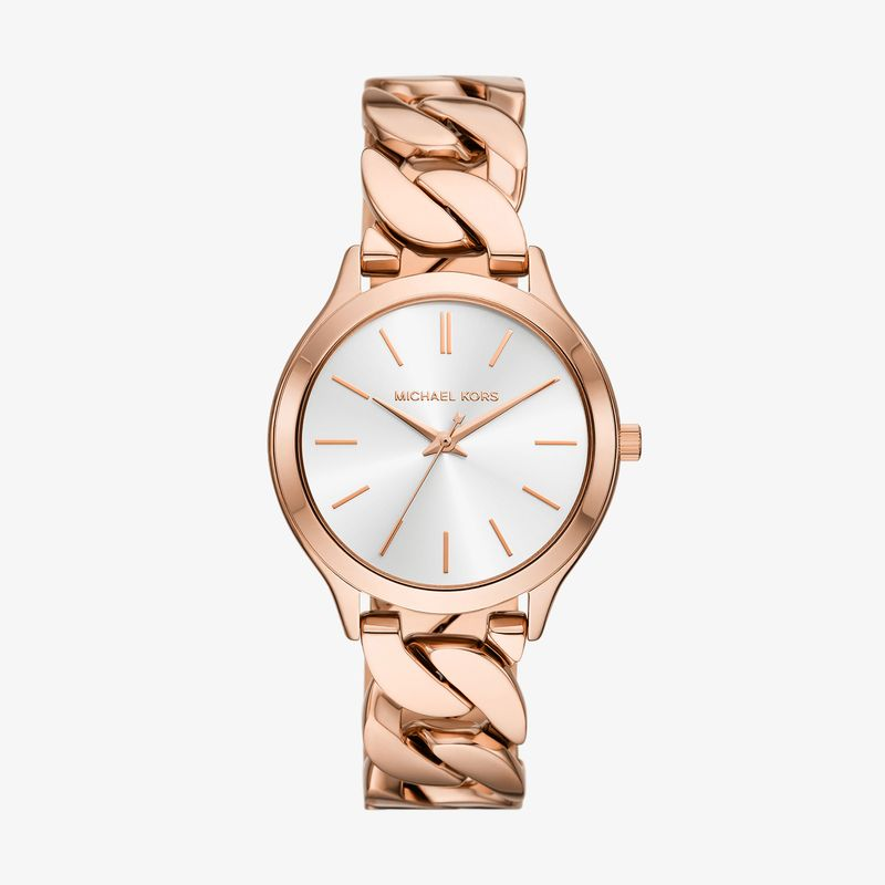 Relógio Michael Kors Runway Feminino em Aço Rosé MK7473/1JN Relógio Michael Kors Runway Feminino em Aço Rosé MK7473/1JN