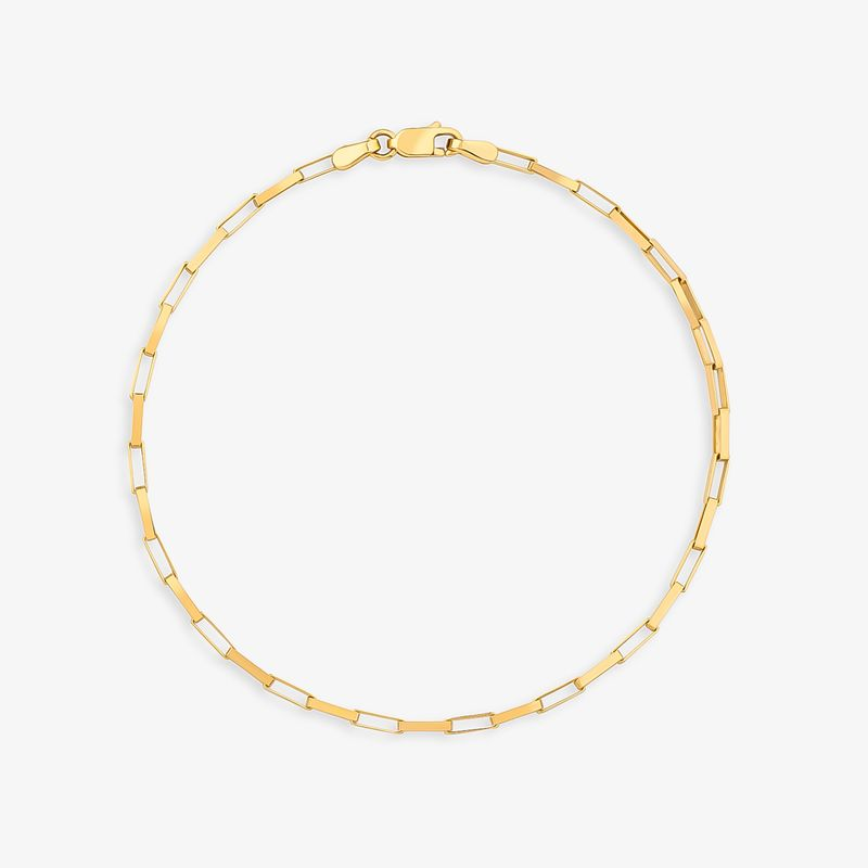 Pulseira Malha Veneziana em Ouro Amarelo 18k - 21cm
