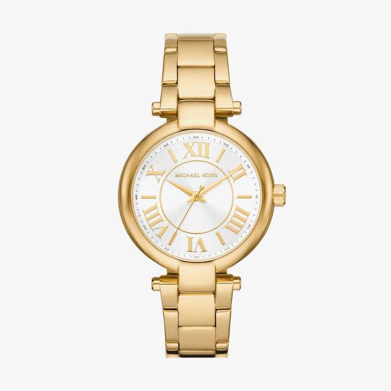 Relógio Michael Kors Feminino em Aço Dourado MK7418/1DN Relógio Michael Kors Feminino em Aço Dourado MK7418/1DN