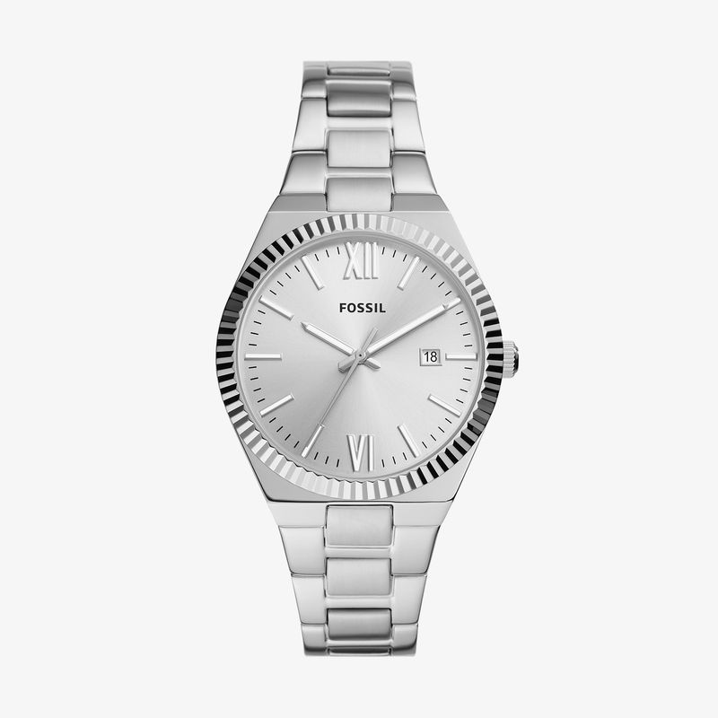 Relogio Fossil Feminino Scarlette em Aço ES5300/1KN Relogio Fossil Feminino Scarlette em Aço ES5300/1KN