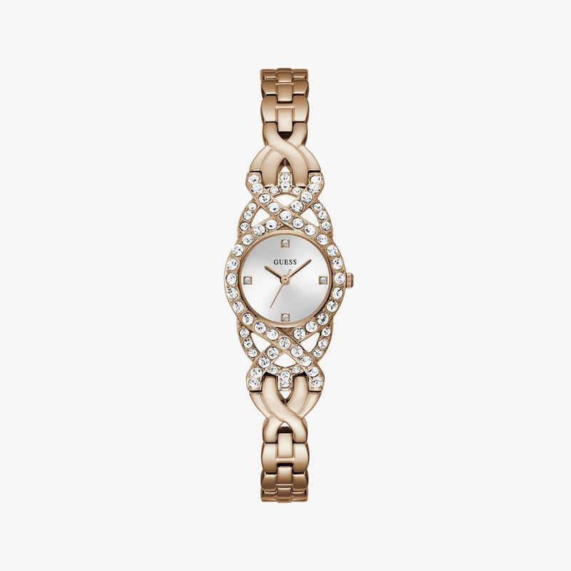 Relógio Guess Feminino em Aço Rosé GW0682L3 Relógio Guess Feminino em Aço Rosé GW0682L3