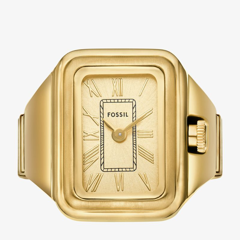 Relógio de Dedo Fossil em Aço Dourado ES5343 Relógio de Dedo Fossil em Aço Dourado ES5343