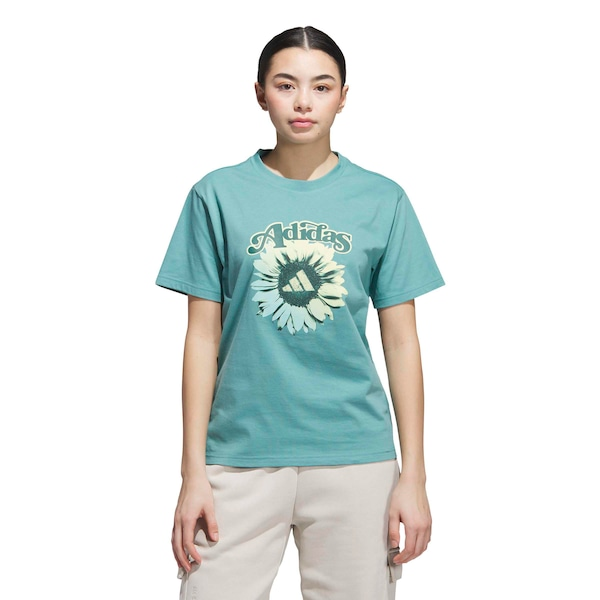 Camiseta adidas Floral Feminina