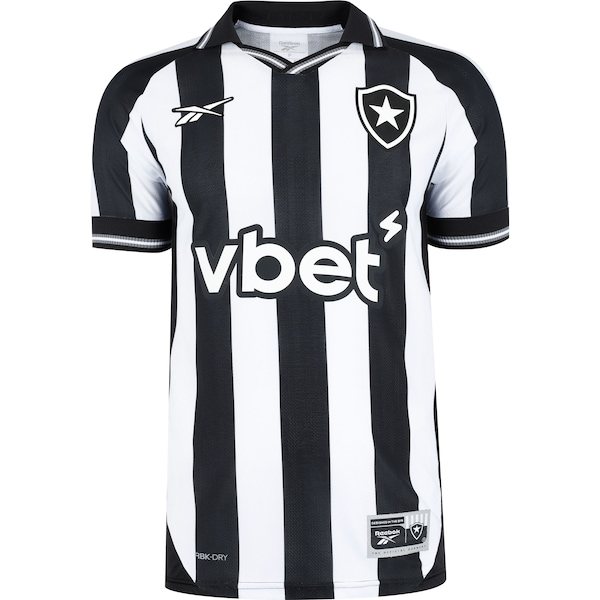 Camisa do Botafogo I 25/26 Torcedor Reebok Masculina Camisa do Botafogo I 25/26 Torcedor Reebok Masculina