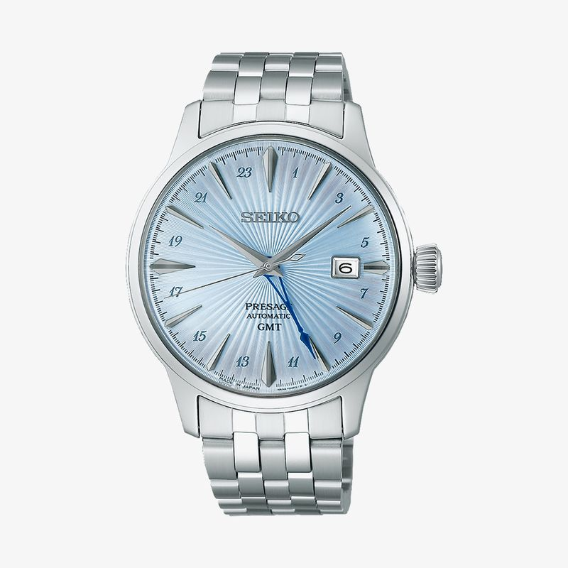 Relógio Seiko Presage Masculino em Aço Prateado SSK037J1 Relógio Seiko Presage Masculino em Aço Prateado SSK037J1