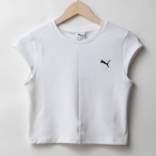 Camiseta Puma Wardrobe ESS Ribbed Baby Camiseta Puma Wardrobe ESS Ribbed Baby
