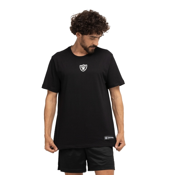 Camiseta Las Vegas Raiders NFL Shieltd NF176 Masculina Camiseta Las Vegas Raiders NFL Shieltd NF176 Masculina