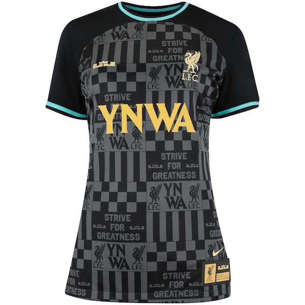 Camisa Liverpool III Edição Especial LeBron Feminina Camisa Liverpool III Edição Especial LeBron Feminina