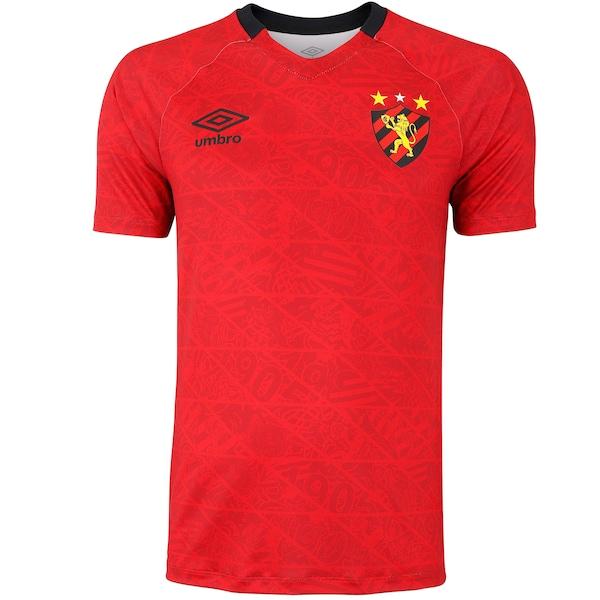 Camisa do Sport Club do Recife Pré Jogo Torcedor 25/26 Umbro Masculina Camisa do Sport Club do Recife Pré Jogo Torcedor 25/26 Umbro Masculina