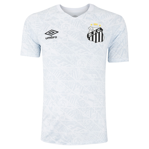 Camisa do Santos Pré Jogo Torcedor 25/26 Umbro Masculina Camisa do Santos Pré Jogo Torcedor 25/26 Umbro Masculina