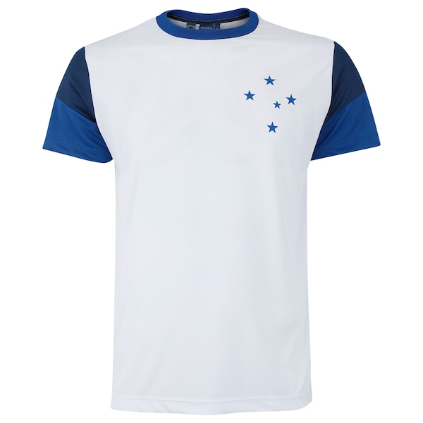 Camiseta do Cruzeiro Braziline Brilhar Masculina Camiseta do Cruzeiro Braziline Brilhar Masculina
